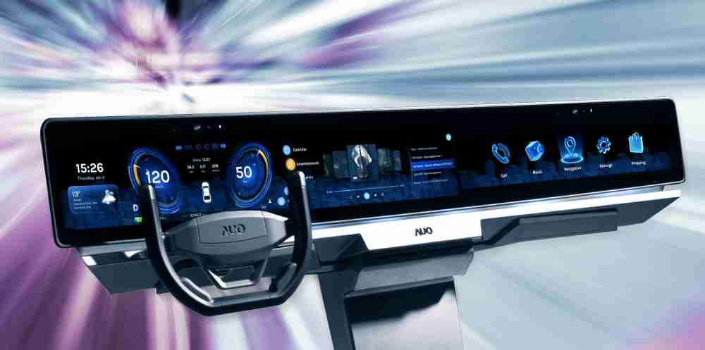 彩霸王开拓前瞻显示技术创新应用，，，，结合优异整合设计能力，，，开发智能车载FIDM Plus一体化显示方案，，让驾驶操作与车内娱乐体验再进化